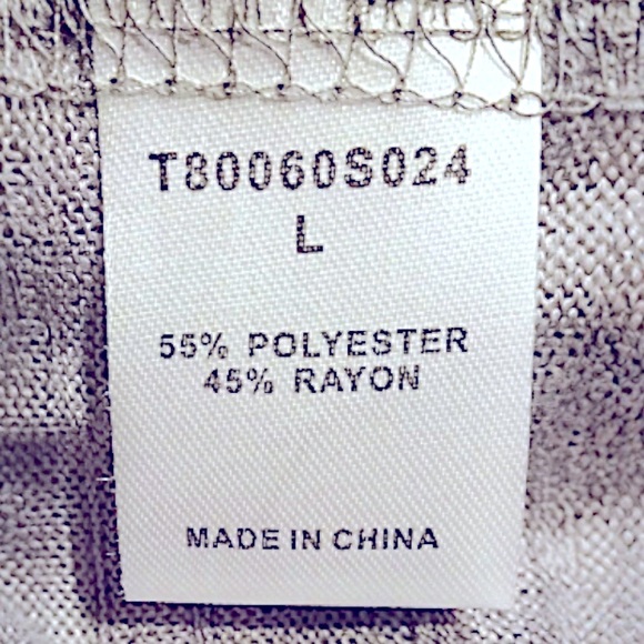 $84 Tart Corneiia Swing Tee Large 10 12 Frost Gray High Low Scoop Breezy NWT - Picture 10 of 13